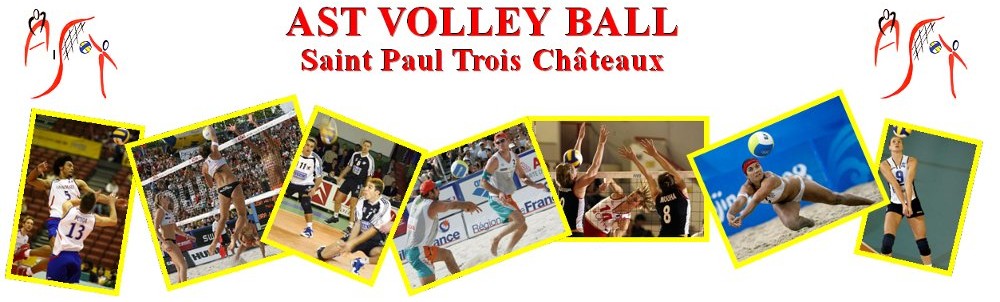 Site de l'association tricastine volley ball